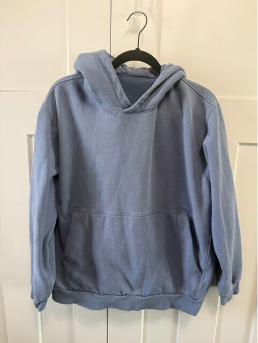 Lululemon Men's blue hoodie square dot Large